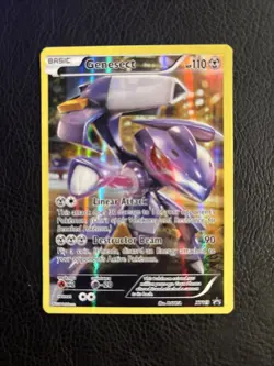 Pokemon TCG Genesect XY119 XY Full Art Black Star Promo Holo - Image 1