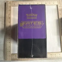 Pokemon TCG XY Fates Collide Elite Trainer Box Minor Tear In Plastic Indentation 820650801235 - Image 4
