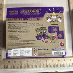 Pokemon TCG XY Fates Collide Elite Trainer Box Minor Tear In Plastic Indentation 820650801235 - Image 5