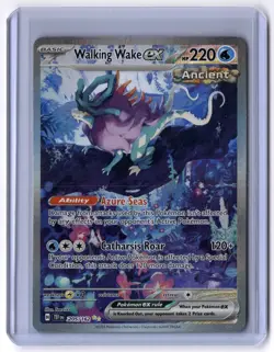 Walking Wake ex - 205/162 Special Illustration Rare Holo NM Pokemon SV05: Tempor - Image 1