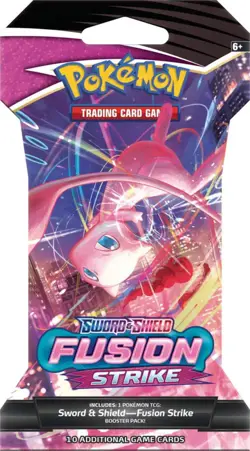 Pokemon Fusion Strike Sleeved Booster Pack - Image 1