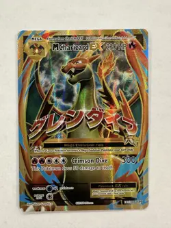 2016 Mega M Charizard EX XY Evolutions 101/108 Holo Full Art Pokemon TCG - MINT - Image 1