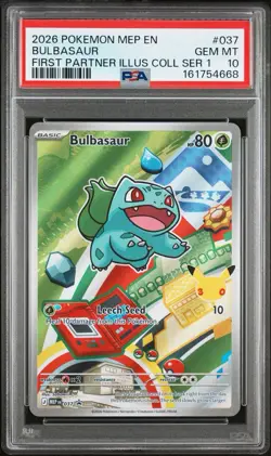 PSA 10 SEQUENTIAL Pokemon First Partner Kanto Set 037 038 039 Charmander - Image 3