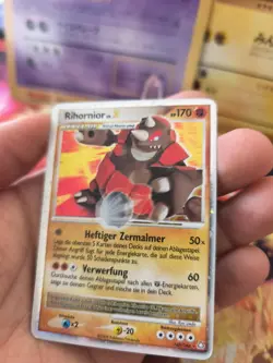 Pokemon Karte Card Rihornior Rhyperior Lv. X Legends Awakend Holo Exc-NM - Image 2