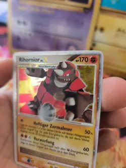 Pokemon Karte Card Rihornior Rhyperior Lv. X Legends Awakend Holo Exc-NM - Image 5