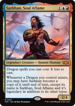 Sarkhan, Soul Aflame - Near Mint MTG Commander: Tarkir: Dragonstorm - Image 1