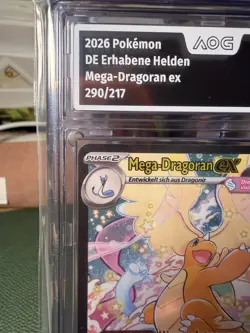 🔥 Pokemon Mega-Dragoran ex 290/217 – AOG 10 GEM MINT – Deutsch 🔥 - Image 3