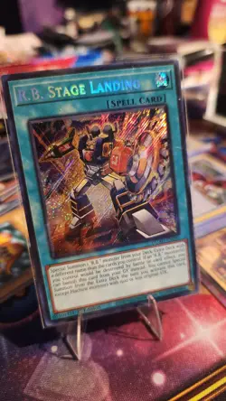Yu-Gi-Oh R.B. Stage Landing DUAD-EN096 Secret Rare Duelist's Advance 1st Edition - Image 1