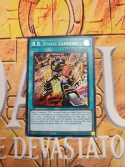 R.B. Stage Landing DUAD-EN096 Secret Rare 1st Ed NM Yugioh - Image 1