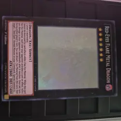 Yugioh Rainbow Neos PTDN-EN044 Ghost Rare 1st Ed + red eyes flare metal ghost - Image 4
