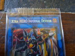 Sealed Yugioh Xtra HERO Infernal Devicer Limited Ed Secret Rare MINT BLC1-EN009 - Image 4
