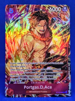 Portgas.D.Ace ST15-005 SR | Illustration Box Vol.5 | One Piece TCG | EN - Image 1
