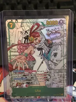 Uta EB03-061 Manga Alt Art Comic Parallel Heroines Edition 2025 One Piece Card - Image 1