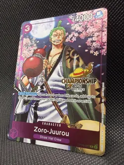 2025 ONE PIECE CHAMPIONSHIP 2025-26 EVENT PACK #067 ZORO-JUUROU - Image 2