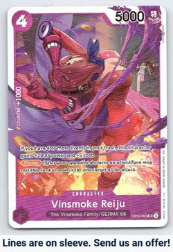 Legacy of the Master #OP12-063 Vinsmoke Reiju - Image 1