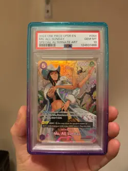 One Piece Ms. All Sunday OP06-064 Special Alt Art PSA 10 English - Image 1