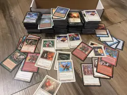 Mtg 1000 Card Lot [c16]: Vintage, Rares, Uncommons & More [all pictured] - Image 1