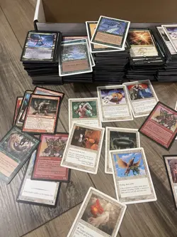 Mtg 1000 Card Lot [c16]: Vintage, Rares, Uncommons & More [all pictured] - Image 2