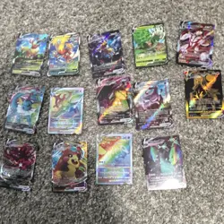 Pokemon TCG Sword & Shield Lot of 12 Ultra Rare V/VSTAR/VMAX Holo FAKE Cards - Image 1