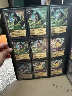Disney Lorcana lot with over 160 cards nm - Image 4