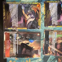 One Piece Card Game 13 Card English Lot include Luffy, Perona, Mihawk , and more - Image 5