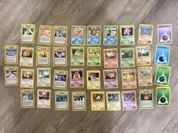 38 Card Lot Pokemon WOTC Gym Heroes 2000 LP/HP Rare/Uncommon/Common - Image 1