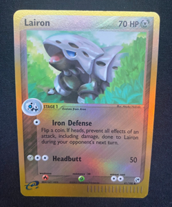 Pokemon Card | Lairon EX SANDSTORM | 41/100 | Reverse Holo (NM/LP) - Image 1
