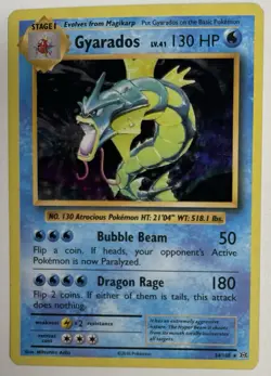 Pokemon TCG Evolutions Holo Lot 4 Card Lot Charizard Gyarados Ninetales Zapdos - Image 5