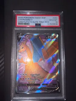 FRESH CERT PSA 10 Charizard V SWSH050 SWSH: Sword & Shield Promo Cards Holo - Image 4