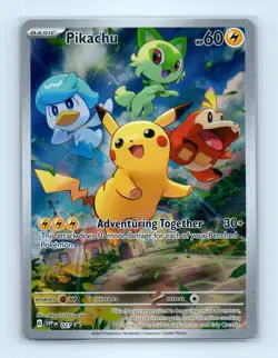 Pokemon tcg SV: Scarlet & Violet Promo Cards Pikachu Near Mint or Better - Image 1