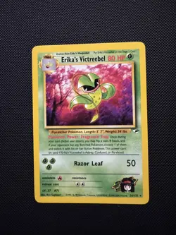 Erika's Victreebel 26/132 Non Holo Rare Gym Heroes Pokemon Card - Image 1
