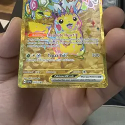 Pikachu ex 247/191 Sv08: Surging Sparks Holo POKEMON TCG CARD NM - Image 3