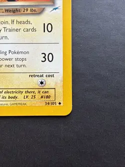 Pokemon TCG Dark Flaaffy Neo Destiny Card 34/105 Regular NM - LP - Image 4