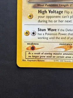 Pokemon TCG Dark Flaaffy Neo Destiny Card 34/105 Regular NM - LP - Image 5