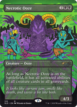 Necrotic Ooze (Secret Lair) Promo NM Creature Rare MAGIC GATHERING CARD ABUGames - Image 1