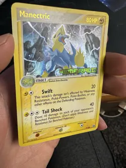 MANECTRIC ⚡Ex Emerald REVERSE HOLO Rare STAMPED 7/106 Pokemon Card - Image 1