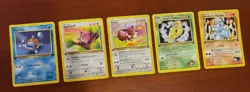Lot of 1999 & 2000 Pokemon (7) and 1996 Japanese Pocket Monster Cards (11) - Image 4