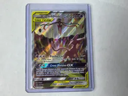 Espeon & Deoxys GX SM240 Pokemon Sun and Moon Promo Card - Image 1