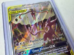 Espeon & Deoxys GX SM240 Pokemon Sun and Moon Promo Card - Image 2