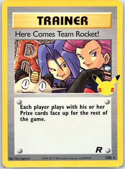 Here Comes Team Rocket! 15/82 Celebrations - Pokemon Card - NM - Image 1
