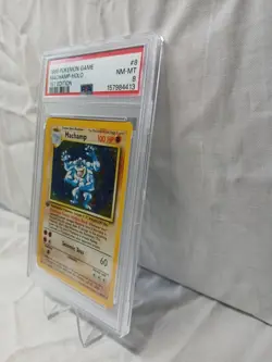 1999 Pokemon Game Machamp Holo 1st Edition #8 Nm-Mt PSA 8 Rare Holo Vintage Card - Image 5