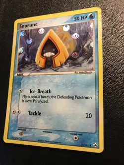Snorunt 73/101 MP Energy Holo Hidden Legends Pokemon Card. Fast Shipping! - Image 1