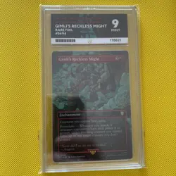MTG - Gimli's Reckless Might - Lord of the Rings - ACE 9 - Image 1