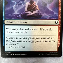 Abandon Attachments Avatar: The Last Airbender Regular M NM NP Mtg - Image 3
