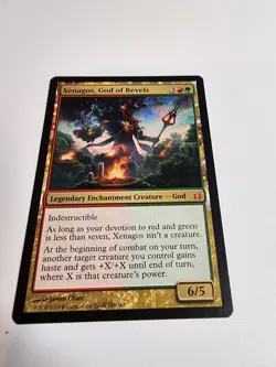 Mtg Xenagos, God Of Revels, NM Regular Version. - Image 1