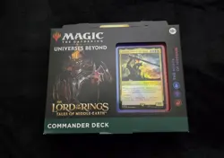 MtG Lord of the Rings: Tales of Middle Earth Commander Deck Hosts of Mordor NEW! - Image 1