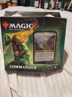 MTG Magic Land's Wrath Commander Deck Zendikar Rising Factory Sealed - Image 2