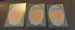 Magic The Gathering MTG Tribute To The World Tree x3 Base Extended Art Foil NM - Image 2