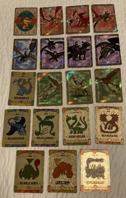 How To Train Your Dragon Card Set - Image 2