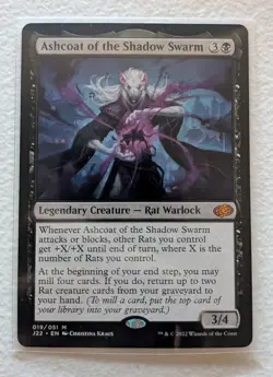1x MTG Ashcoat of the Shadow Swarm Near Mint, English - Jumpstart 2022 - Image 3